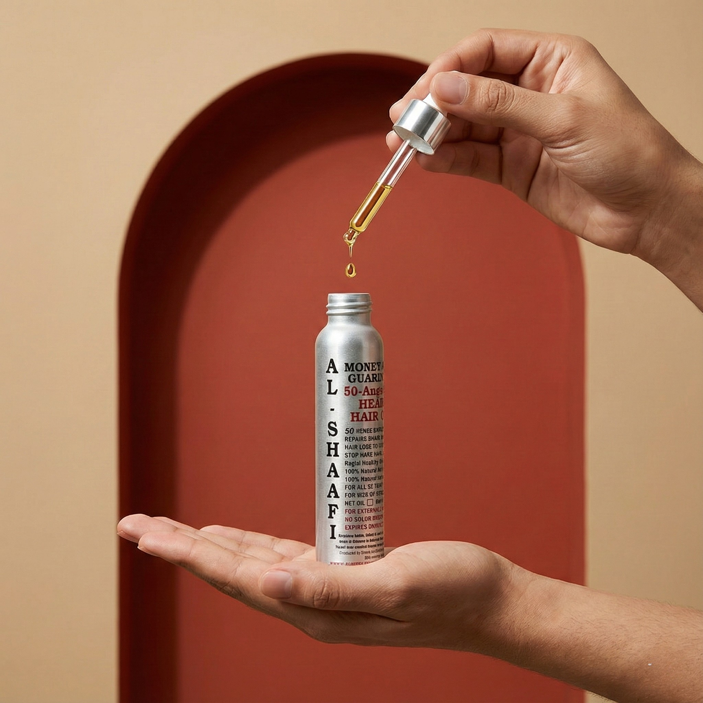 Al-Shaafi Herbal Hair Oil: 50+ Natural Oils for Hair Growth