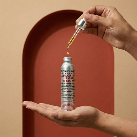 Egg Yolk Hair Oil: Healthy Hair Growth