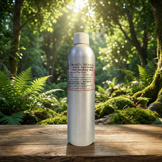 Al-Shaafi Organic Herbal Hair Shampoo for Thick, Lustrous, & Nourishing Hair